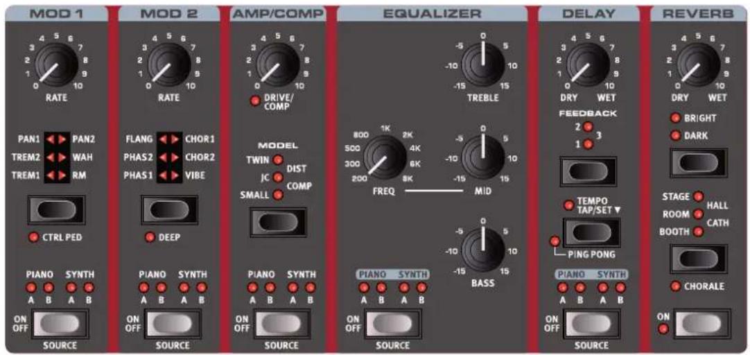 Nord Piano 5 - EFFETS - 1