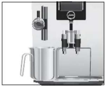 JURA Impressa J80 - Rinçage de la buse Cappuccino - 1