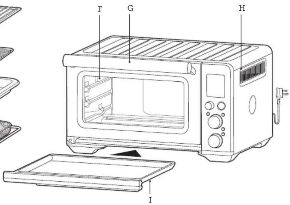 BREVILLE the Smart Oven Air Fryer BOV861 - Contenido - 4