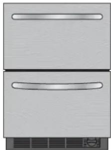 KITCHENAID KUDR204KSS - Doble Cajón Refrigerandor/Congelador (con máquina de hielo y fi Itro de agua): - 2