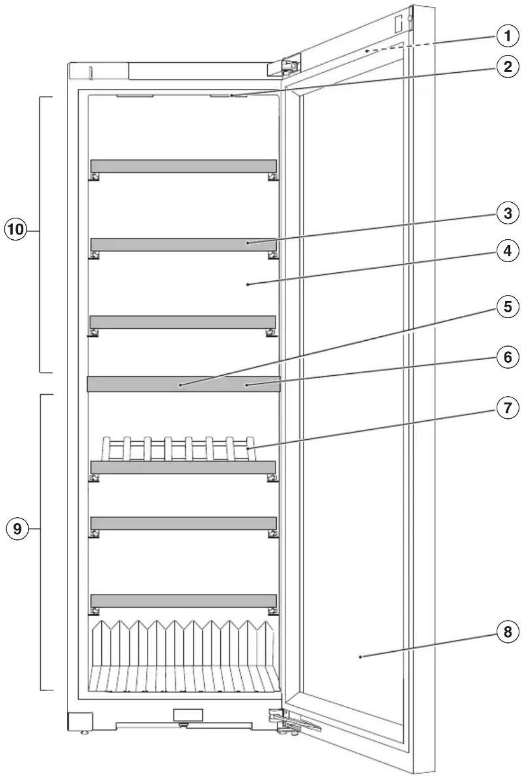 MIELE KWTS 4785 F 125 - Vue d'ensemble de l'appareil - 1