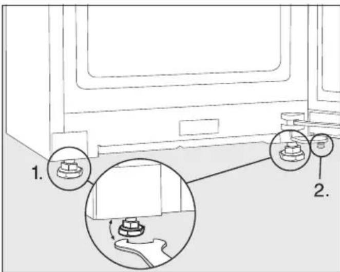 MIELE KWTS 4785 F 125 - Positionner la cave à vin - 1