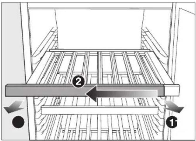 MIELE KWTS 4785 F 125 - Ecrire sur les réglettes d'identification (NoteBoards) - 1
