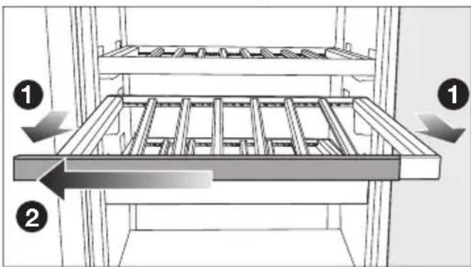 MIELE KWNS 4784 DE - Ecrire sur les réglettes d'identification (NoteBoards) - 1