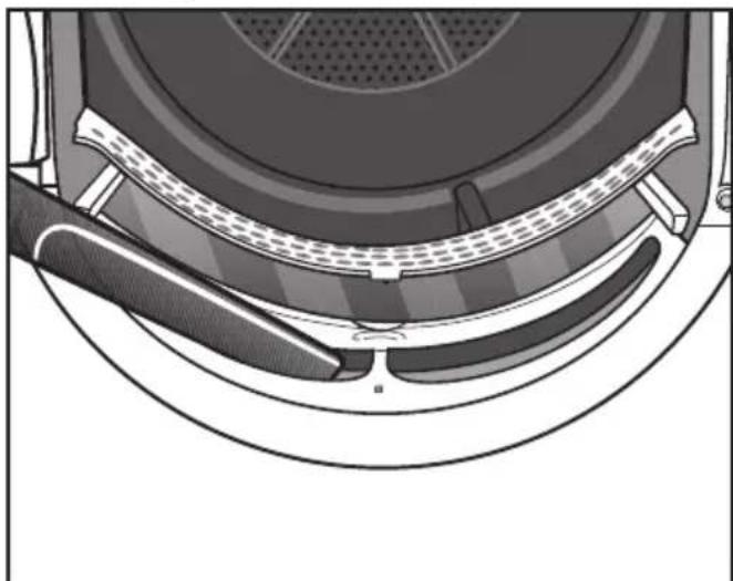 MIELE TCA520 WP Active - Nettoyage complet des filtres à pe- luches et de la zone d'aération - 3