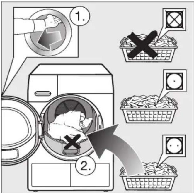 MIELE TCA520 WP Active - Charger le linge - 1