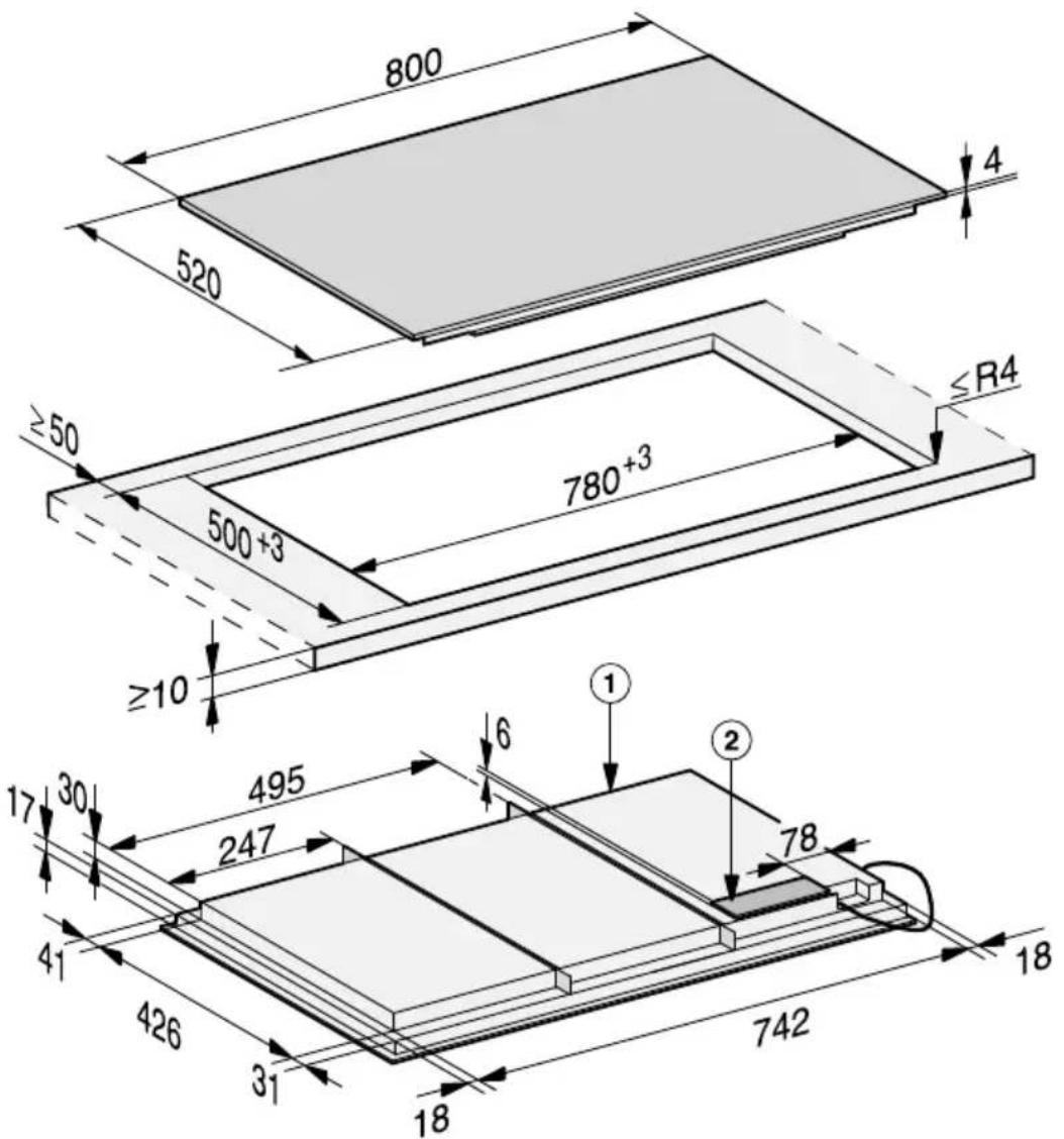 800 520 ≥50 500+3 780+3 ≥10 ≤R4 17 30 495 247 6 1 2 78 41 426 31 18 742 18
