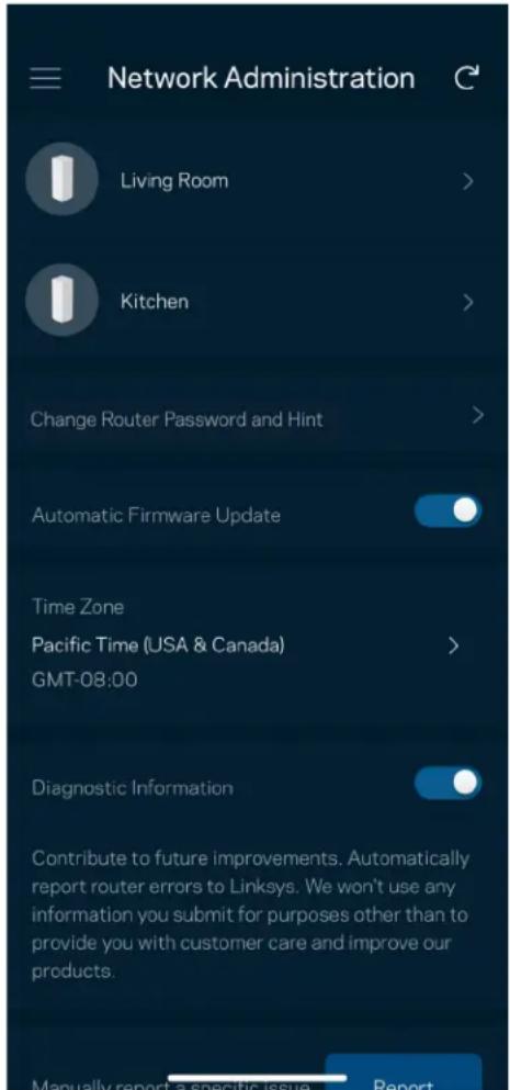 LINKSYS Atlas 6 AX3000 MX2002 - Oznámenia (Notifications) - 2