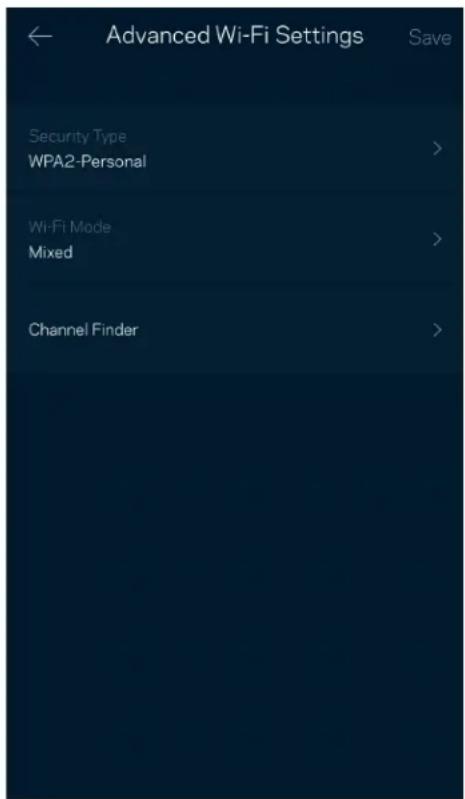 LINKSYS Atlas 6 AX3000 MX2002 - WiFi Settings (Paramètres WiFi) - 2