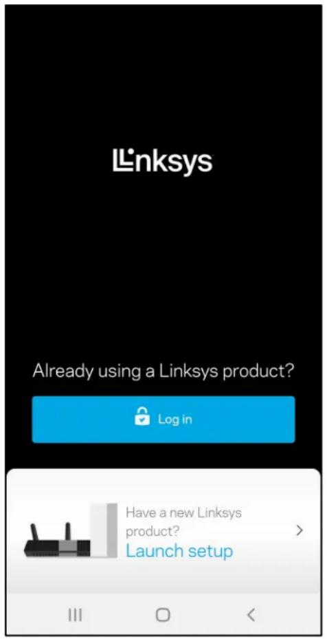 LINKSYS Atlas 6 AX3000 MX2002 - Inicia la sesión en la aplicación de Linksys. - 1