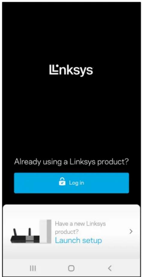 LINKSYS Atlas 6 AX3000 MX2002 - Влизане в приложението Linksys - 1