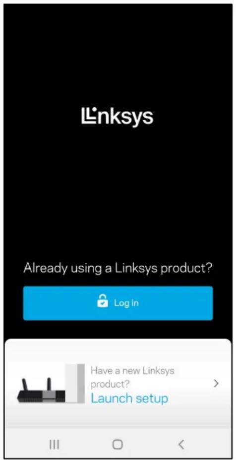 LINKSYS Atlas 6 AX3000 MX2002 - Log in to the Linksys app - 1