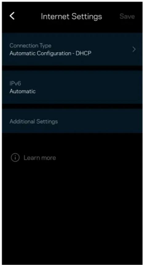 LINKSYS Atlas 6 AX3000 MX2002 - Advanced Settings (Ρυθμίσεις για προχωρημένους) - 1