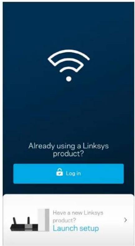 LINKSYS Atlas Pro 6 MX5503 - Linksys 앱에 로그인 - 1