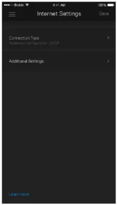 LINKSYS Atlas Pro 6 MX5503 - Advanced Settings (Ρυθμίσεις για προχωρημένους) - 1