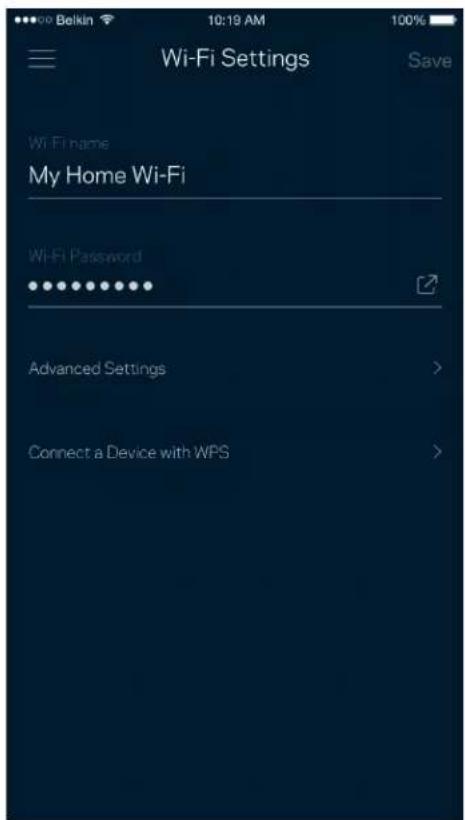 LINKSYS Atlas Pro 6 MX5503 - Wi-Fi-innstillinger - 1