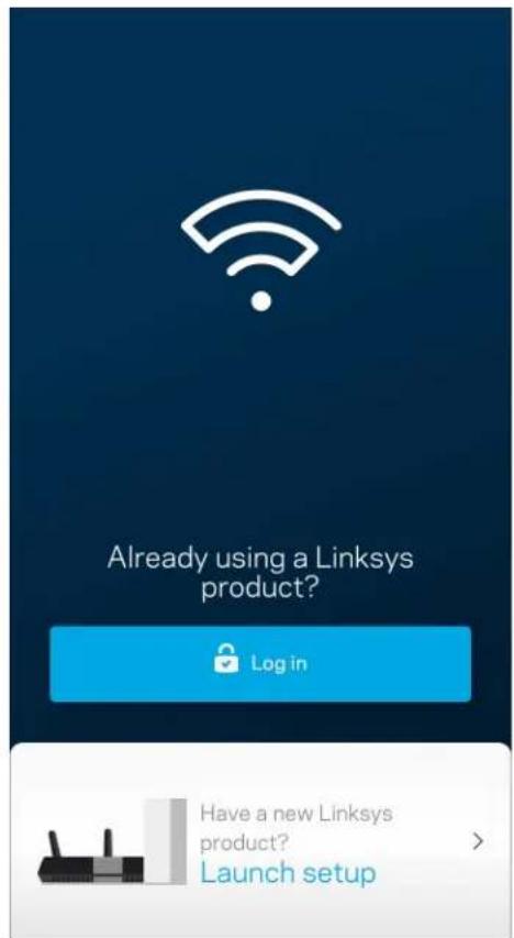 LINKSYS Atlas Pro 6 MX5503 - Inicie la sesión en la aplicación de Linksys - 1