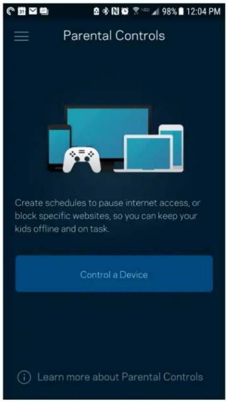 LINKSYS Atlas Pro 6 MX5503 - Parental Controls (Γονικός έλεγχος) - 1