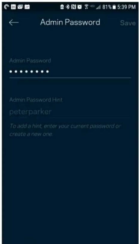 LINKSYS Atlas Pro 6 MX5503 - Κωδικός πρόσβασης διαχειριστή Velop - 1