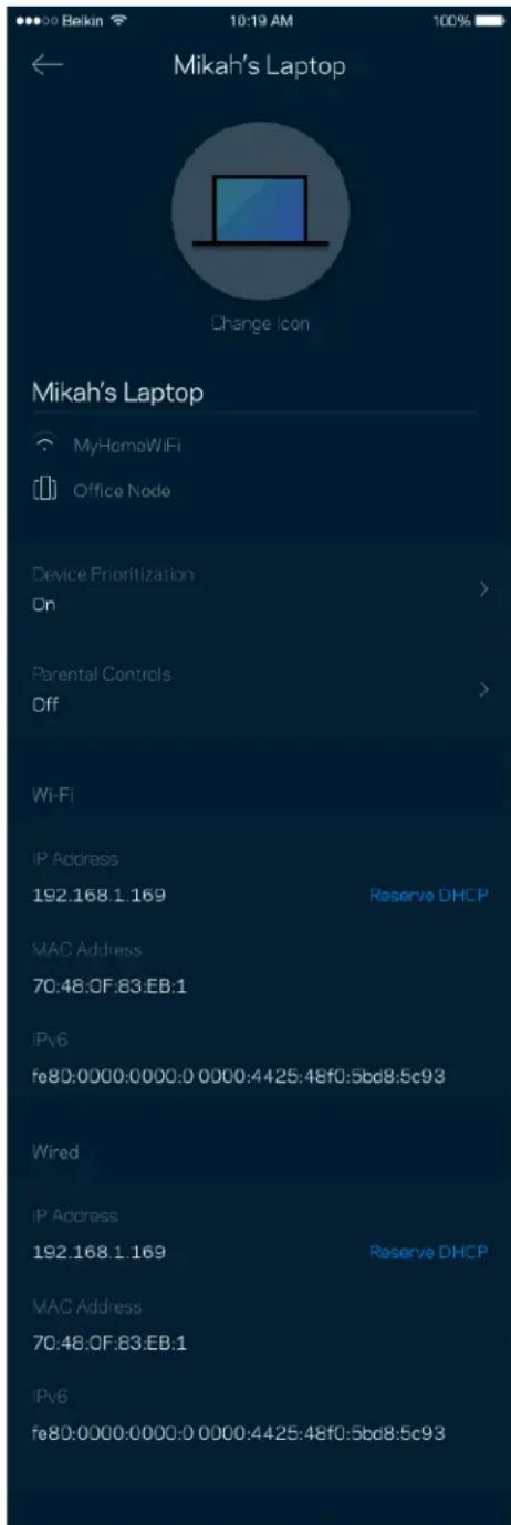 LINKSYS Atlas Pro 6 MX5503 - Para ver o modificar la información de los dispositivos - 1
