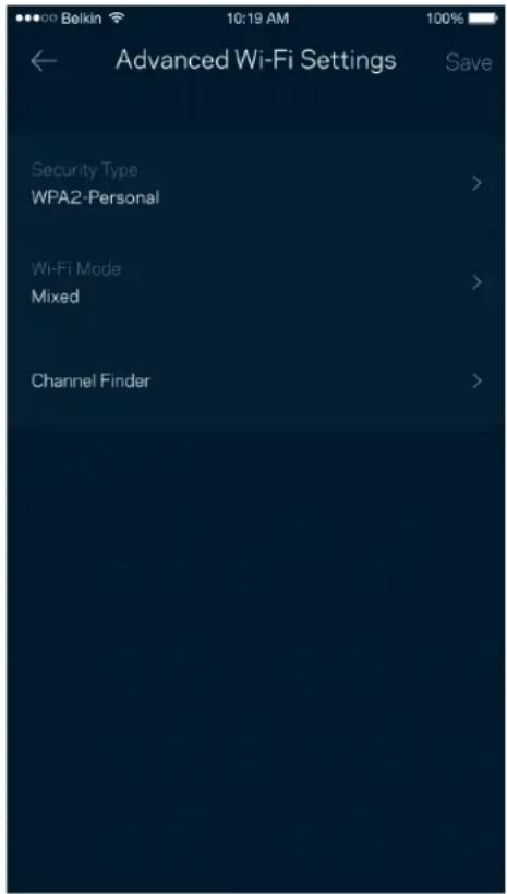 LINKSYS Atlas Pro 6 MX5503 - Setări Wi-Fi - 2