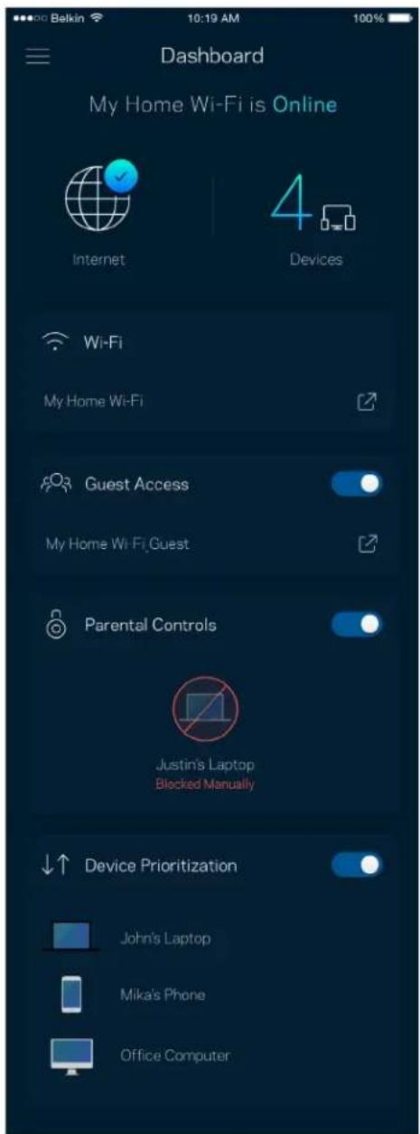 LINKSYS Atlas Pro 6 MX5503 - Dashboard - 1
