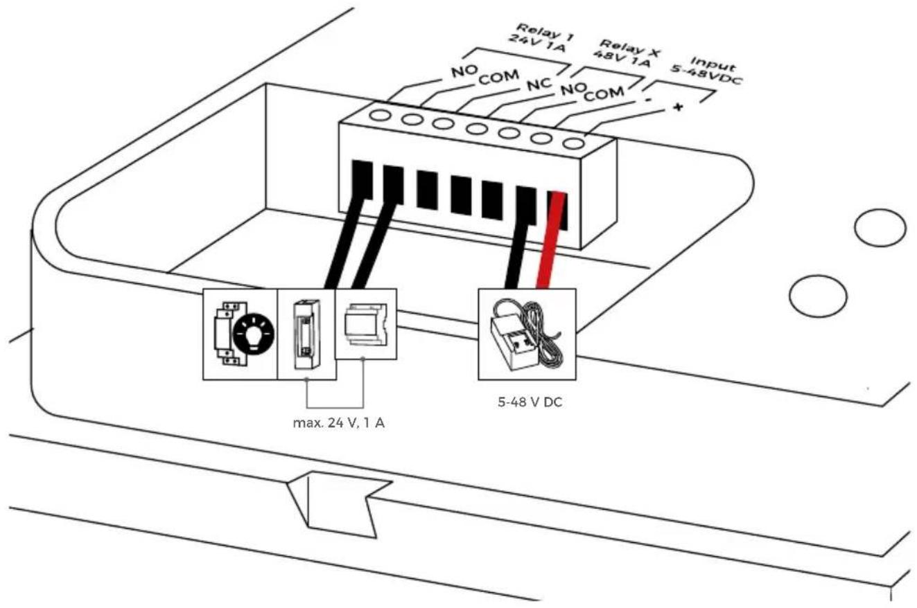 DoorBird A8008 - CONNECTING THE DEVICE - 5