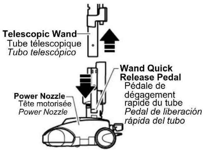 PANASONIC MC-CL935 - ATTACHMENTS ON WAND - 1