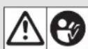GARDENA PowerMax 1800/37 G2 - Explanation of the symbols: - 1