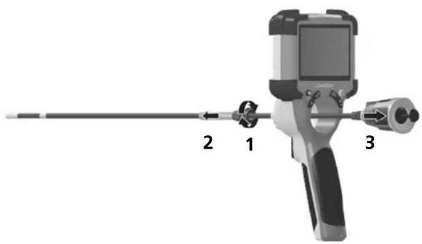 Laserliner InspectorCamera 3DM - Замена камеры - 1