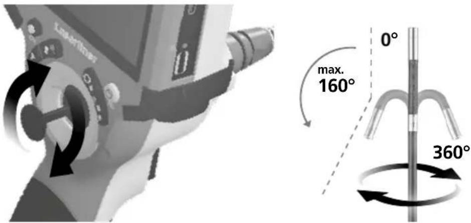 Laserliner InspectorCamera 3DM - Kamera başlığının doğrultulması - 1