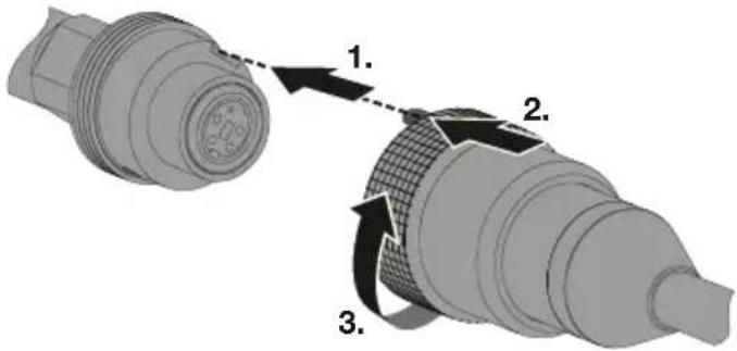 Laserliner HD FlexCamera - Anslutning för flexslang - 1