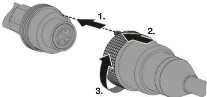 Laserliner HD FlexCamera - Conexão do tubo flexível - 1