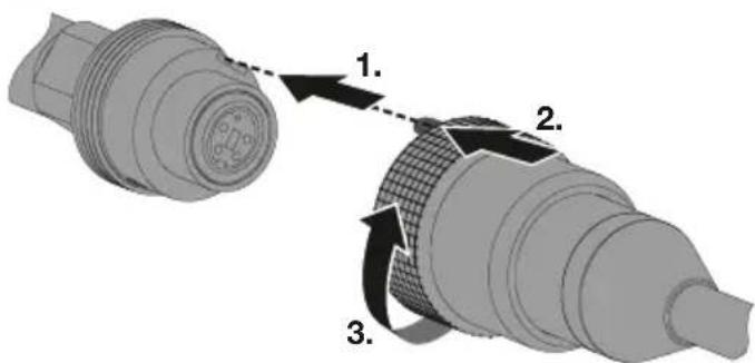 Laserliner HD FlexCamera - Připojení ohebné hadice - 1