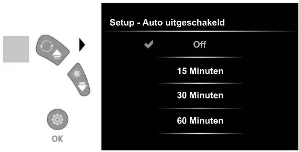 Laserliner VideoInspector Mini - Instellingsmodus: Automatische uitschakeling - 1