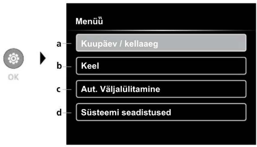 Laserliner VideoInspector Mini - Seadistusrežiim - 1