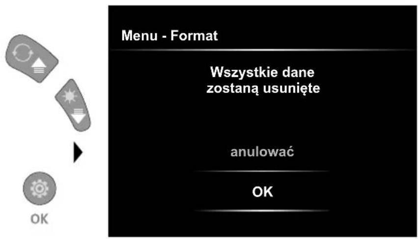 Laserliner VideoInspector Mini - Tryb konfiguracji: Formatowanie karty SD - 1