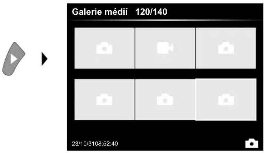 Laserliner VideoInspector Mini - Režim přehrávání: Přehrávání obrázků/videonahrávek - 1