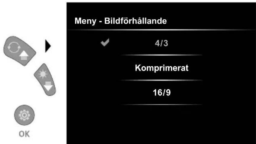 Laserliner VideoInspector Mini - Ställ in-läge: Bildförhållande - 1
