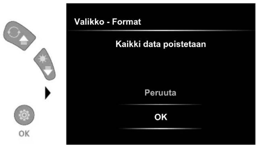 Laserliner VideoInspector Mini - Asetustila: SD-kortin alustaminen - 1