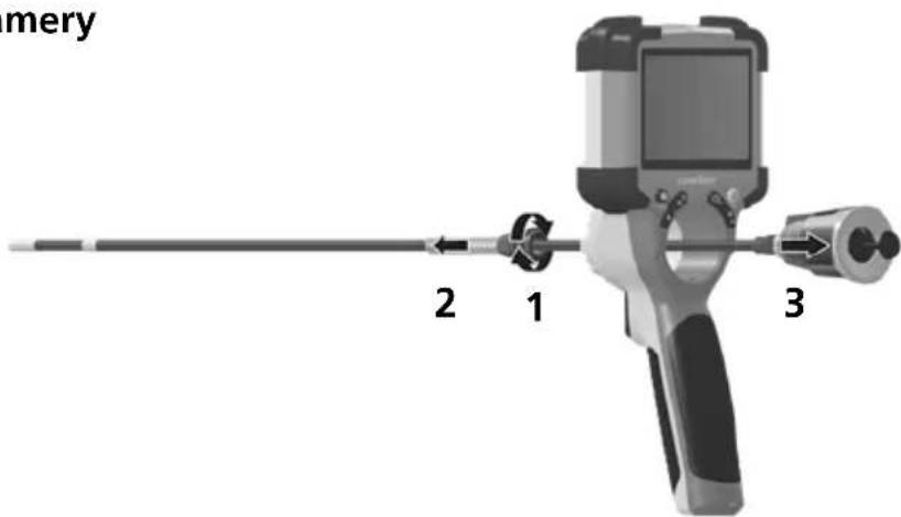 Laserliner InspectorCamera Mini - Wymiana modułu kamery - 1