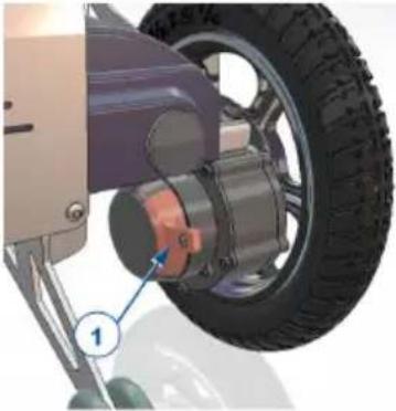 Vermeiren Verso - Operation of free-wheel lever - 3