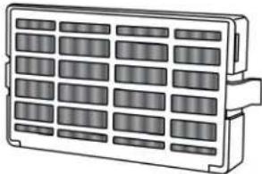 MAYTAG MRSC6636RZ - Installer le filtre à air (sur certains modèles) - 1