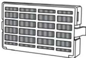 MAYTAG MRSC6636RZ - Install Air Filter (on some models) - 1