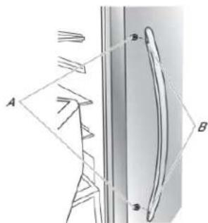 MAYTAG MRSC6636RZ - Refrigerator Door Handle Style 2 - 1