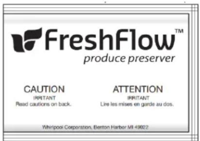 MAYTAG MRSC6636RZ - Remplacer le sachet de conservation pour produits frais - 1