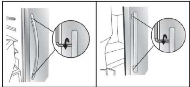 MAYTAG MRSC6636RZ - Install and Remove Door Handles - 2