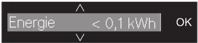 Energie < 0,1 kWh OK