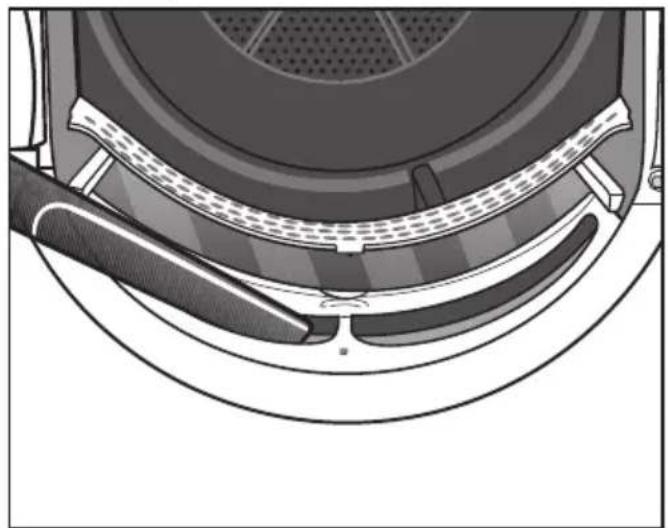 MIELE TEL685WP - Nettoyage complet des filtres à pe- luches et de la zone d'aération - 3