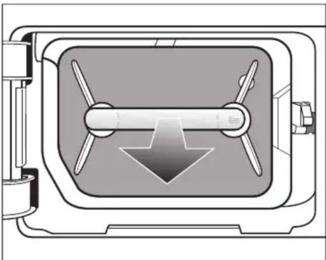 MIELE TEL685WP - Nettoyer le filtre de socle - 2